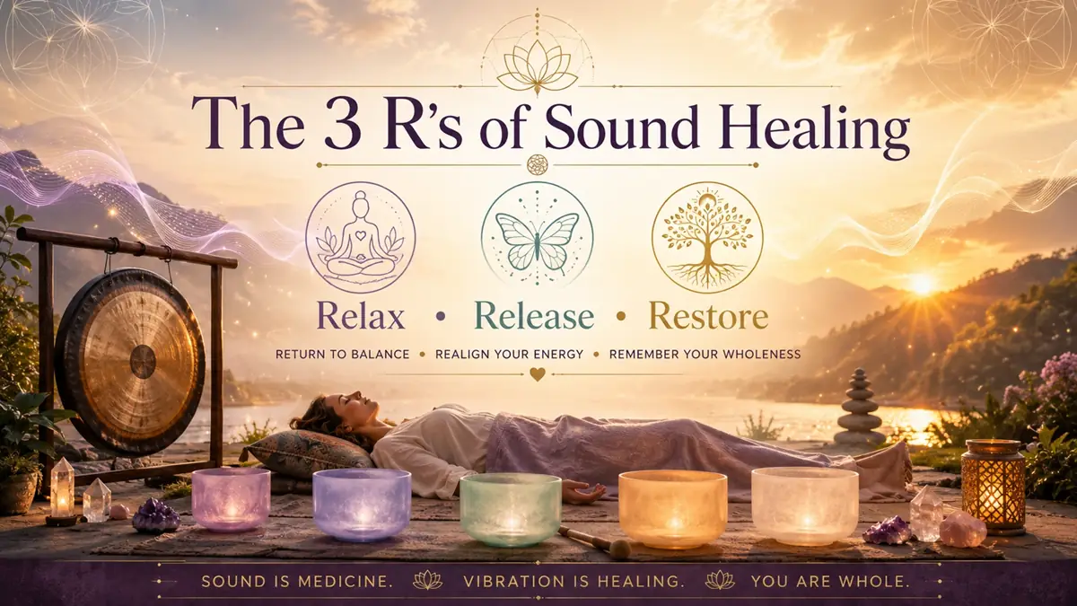 The 3 R’s of Sound Meditation: Relax, Recognise, Respond