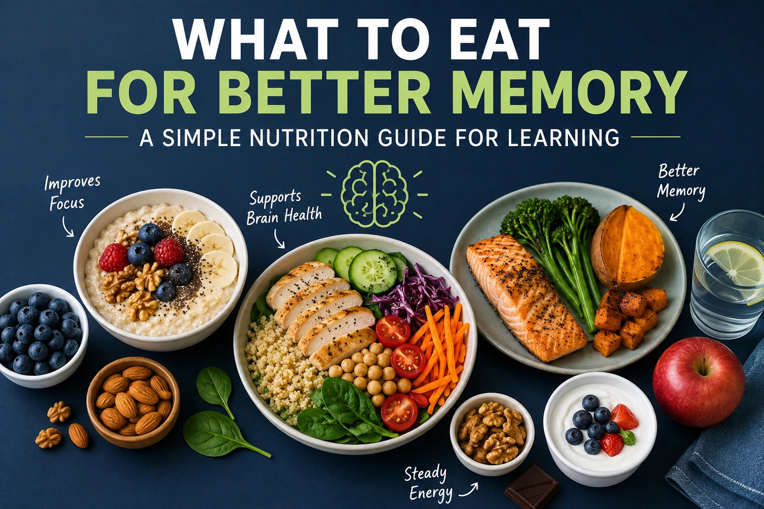 What to Eat for Better Memory: A Simple Nutrition Guide for Learning